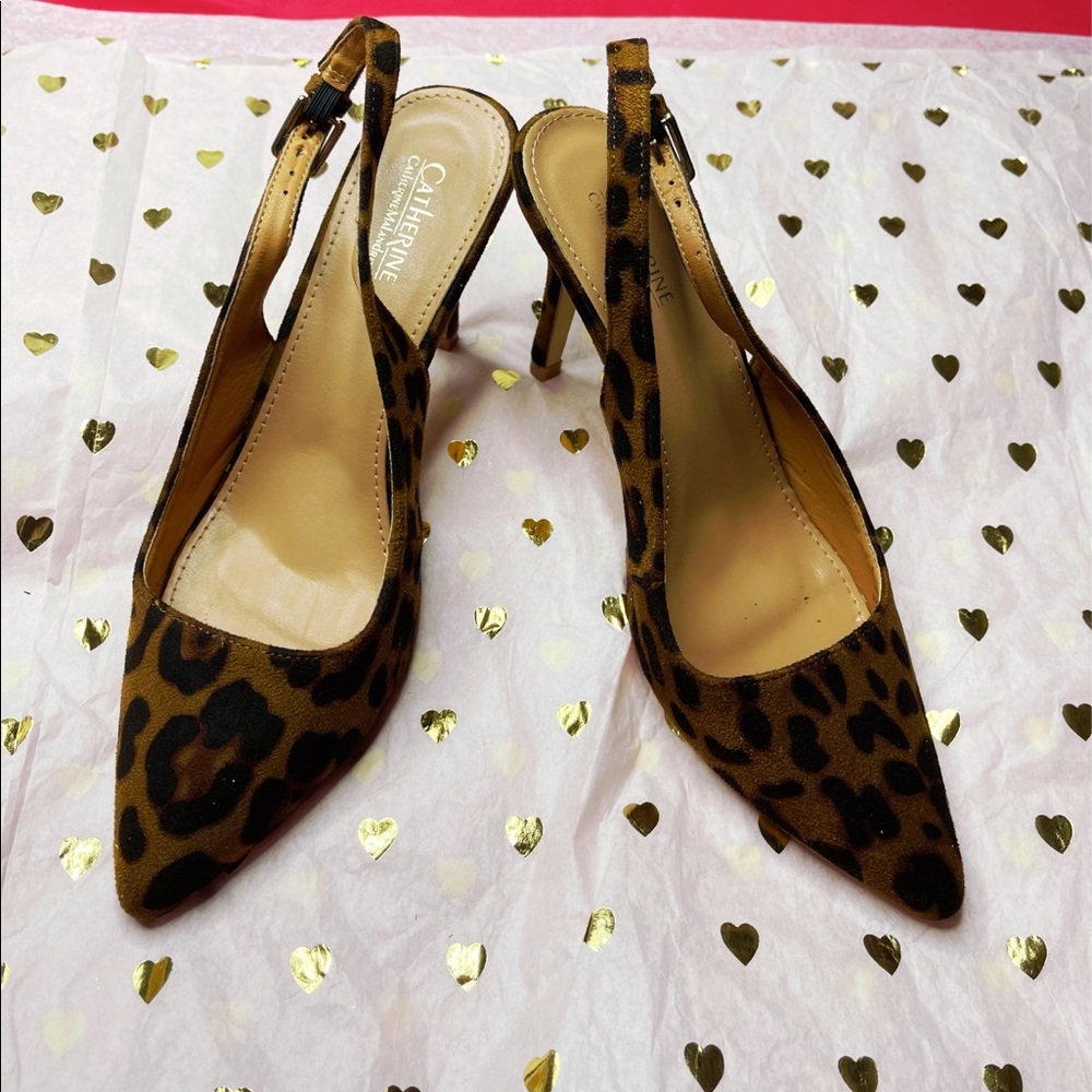 ✨CATHERINE M CHEETAH HEELS✨